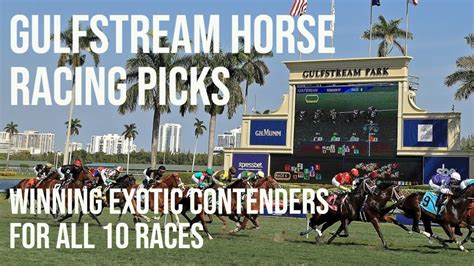 today's horse race results from gulfstream usa.